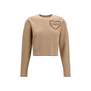 Beige Wool Oves Aries Sweatshirt