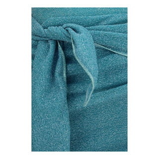 Blue Polyamide Cocktail Dress