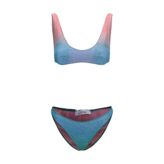 Bikini azul de poliamida