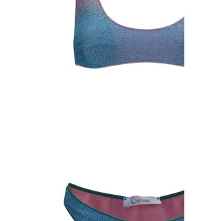 Blue Polyamide Bikini