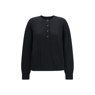 Sudadera negra de cachemira