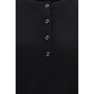 Black Cashmere Sweatshirt