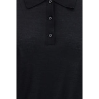 Black Cashmere Dress Shirt
