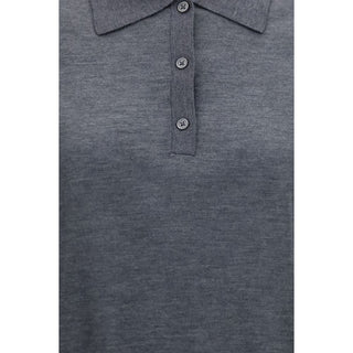 Gray Cashmere Shirt