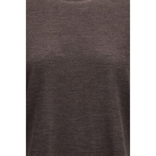 Brown Cashmere T-Shirt