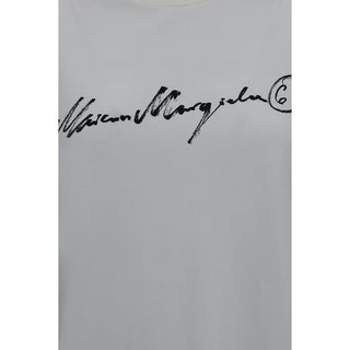 Camiseta de algodón blanca