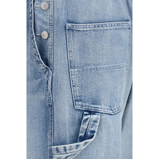 Blue Cotton Jeans Denim