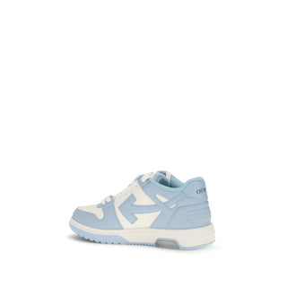 Blue Calf Leather Bos Taurus Sneakers