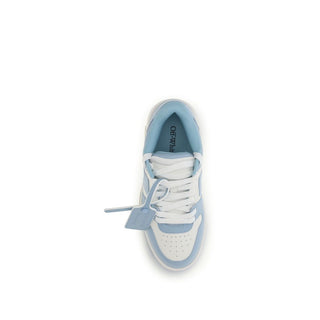 Blue Calf Leather Bos Taurus Sneakers