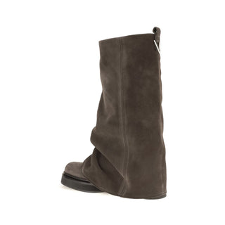 Brown Calf Leather Bos Taurus Boots
