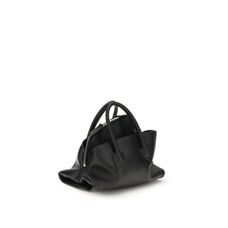 Black Calf Leather Bos Taurus Handbag