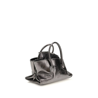 Gray Calf Leather Bos Taurus Handbag