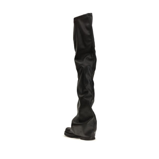 Black Polyurethane Over The Knee