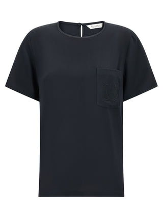 Black Silk Blouse