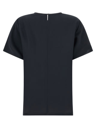 Black Silk Blouse