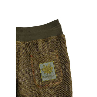 Green Mesh Women Pants