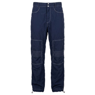 Blue Polyamide Men Pants