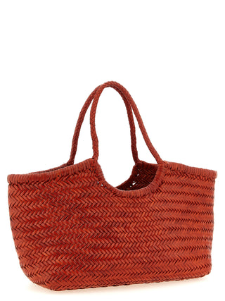 Orange Calfskin Shoulder Bag