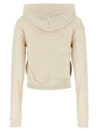Beige Cotton Sweatshirt