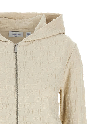 Beige Cotton Sweatshirt
