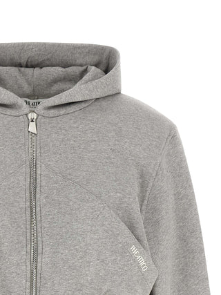Sudadera gris de algodón