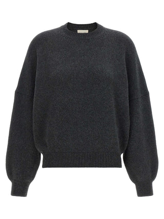 Gray Cashmere Cardigan