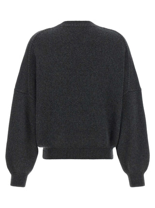Gray Cashmere Cardigan
