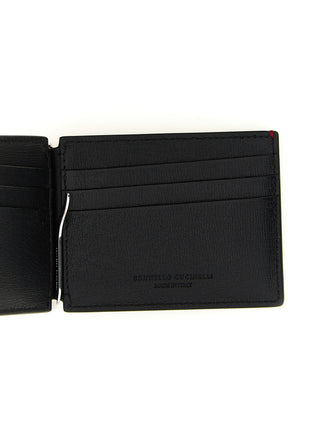 Black Goatskin Money Clip