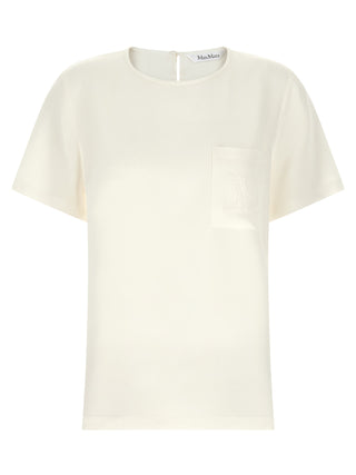 White Silk Blouse