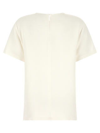 White Silk Blouse