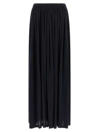 Blue Lyocell Mini Skirt