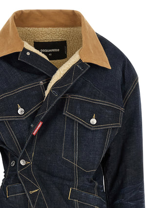 Blue Cotton Denim Jacket