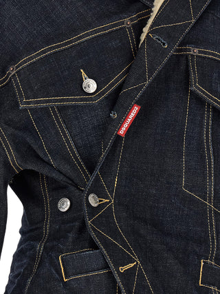 Blue Cotton Denim Jacket