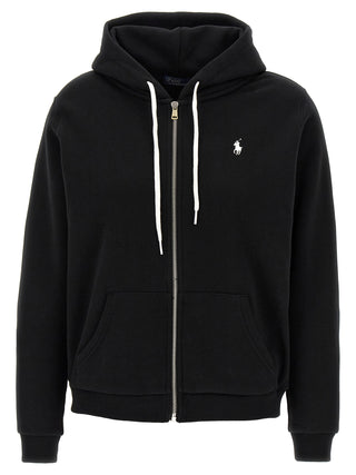 Black Cotton Sweatshirt