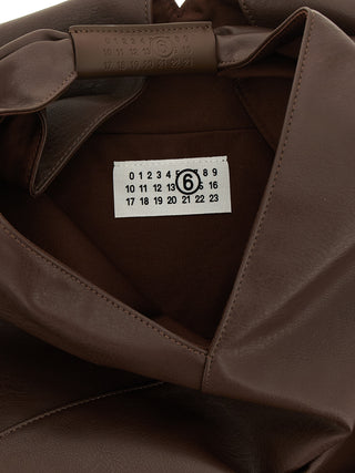 Brown Polyethylene Handbag