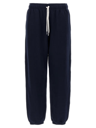 Blue Cotton Joggers (Workout Pants)