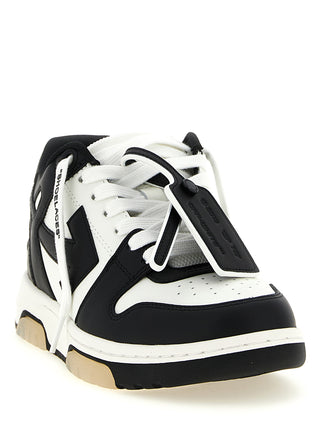 Bicolor Calfskin Low Top Sneakers