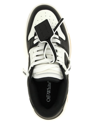 Bicolor Calfskin Low Top Sneakers