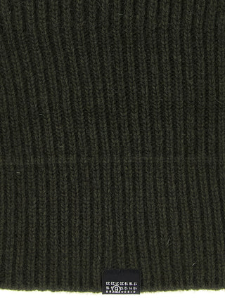 Bicolor Wool Beanie