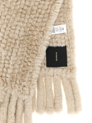 Gray Polyester Scarf