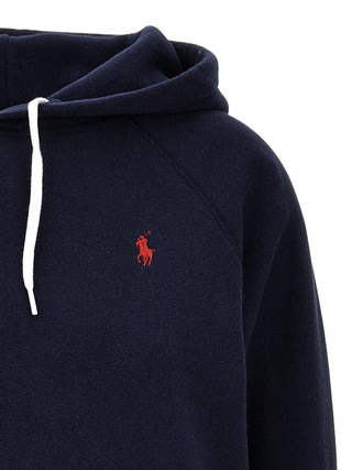 Blue Cotton Hoodie