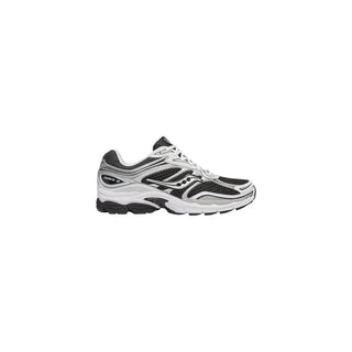 Black And White Synthetic Athletic Sneakers