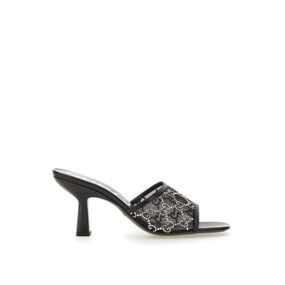 Black Polyamide Mules