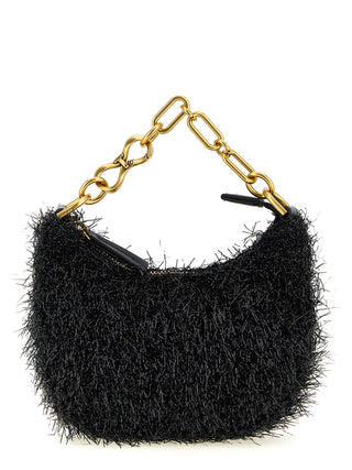 Black Polyester Handbag