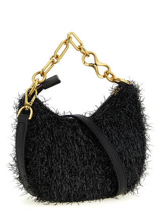 Black Polyester Handbag