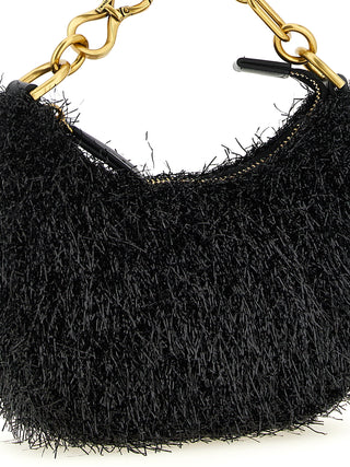 Black Polyester Handbag