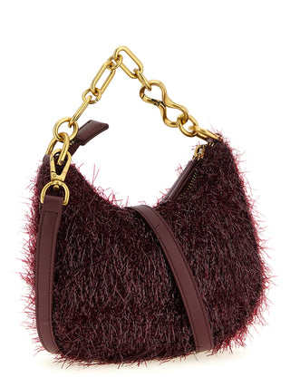 Bordeaux Polyester Handbag