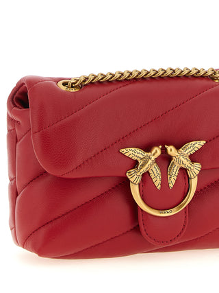 Multicolor Lamb Leather Crossbody Bag