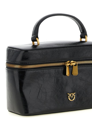 Bolso de piel de becerro negro