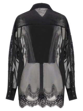 Black Silk Blouse